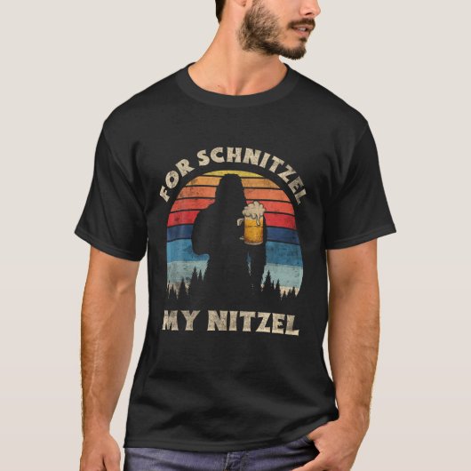 Schnitzel My Nitzel Germanyオクトーバーフェスト Tシャツ (正面)