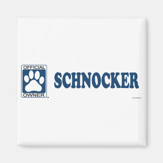 SCHNOCKER_blue マグネット