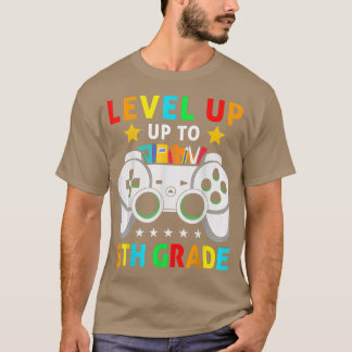 Schoの最初の日にビデオゲームまでの5等級レベル Tシャツ