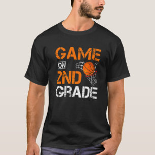Schoの2年生バスケットボール1日目のゲーム Tシャツ