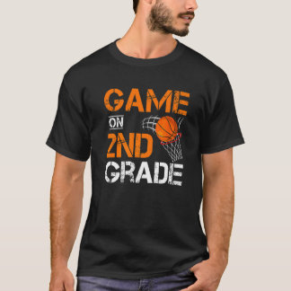 Schoの2年生バスケットボール1日目のゲーム Tシャツ