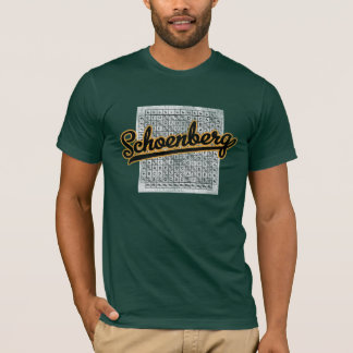 Schoenberg 12の調子のマトリックス tシャツ