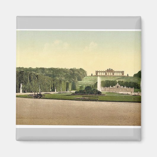 Schoenbrun (Sch&ouml;nbrunn)公園，ウィーン， A マグネット (正面)