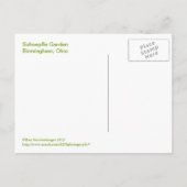 SCHOEPFLE GARDEN (OHIO)ポストカード ポストカード (裏面)