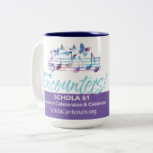 Schola Cantorumが出会うシーズン61: 12-oz mug ツートーンマグカップ (正面左)