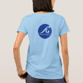 Schola Cantorum夏が女性Tee w/DOT backを歌う Tシャツ (裏面)