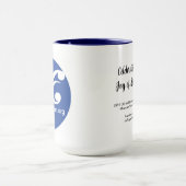 Schola Cantorum "ドットロゴ"マグカップ – 11または15オズ。 マグカップ (中央)