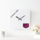 "Scholer Time"壁時計 スクエア壁時計 (ホーム)