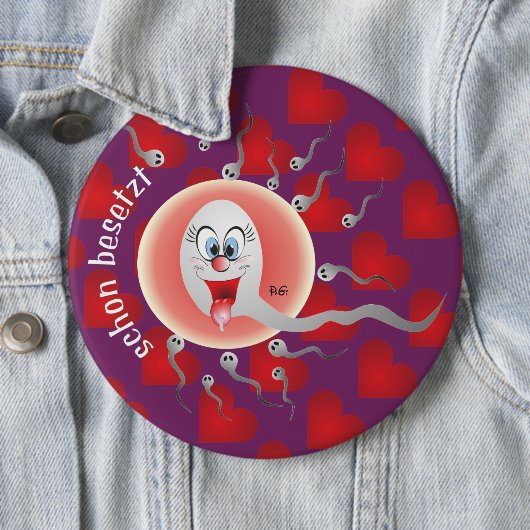 schon besetzt Button 缶バッジ (インサイチュ)