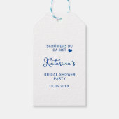 Schön das du da bist! ギフトタグ (正面)