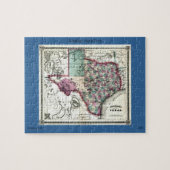 Schönberg及びCo.によるテキサス州の1866人の好古家の地図 ジグソーパズル (横)