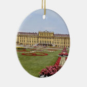 Schonbrunnのピンクの城、ウィーン、オーストリアは開花します セラミックオーナメント (右)