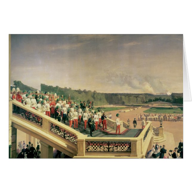 Schonbrunn宮殿の庭の宴会を招いて下さい (正面横)