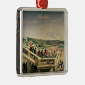 Schonbrunn宮殿の庭の宴会を招いて下さい メタルオーナメント (右)