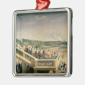 Schonbrunn宮殿の庭の宴会を招いて下さい メタルオーナメント (左)