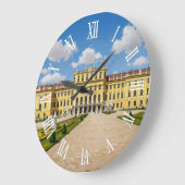 Schönbrunn Palace Vienna Austria Travel ラージ壁時計 (傾斜)