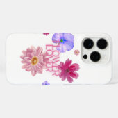 Schöne Blumenhülle, schlicht aber bezaubernd Case-Mate iPhoneケース (裏面 (横))