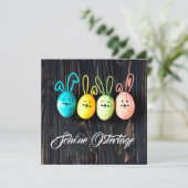 Schöne Ostertage und bunte Eier シーズンカード (スタンド正面)