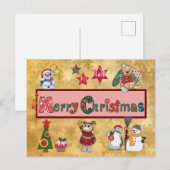 Schöne Weihnachten シーズンポストカード (正面/裏面)