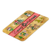 Schöne Weihnachten マグネット (左側)