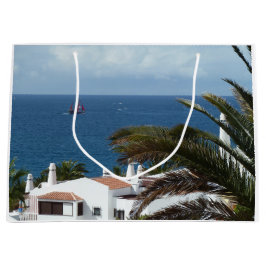 Schöner Meerblick ラージペーパーバッグ