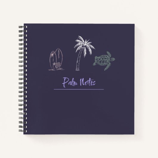 Schönes Notizbuch, schlicht, aber dennoch stylisch ノートブック (正面)