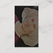 Schongauerマーティン(B著若い女性のポートレート 名刺 (裏面)