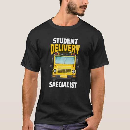 Schoo Bus Driver First Day Of School For Busman Tシャツ (正面)
