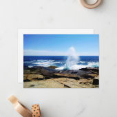 Schoodic Point ノートカード (正面/裏面インサイチュ)