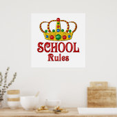 SCHOOLルール ポスター (キッチン)
