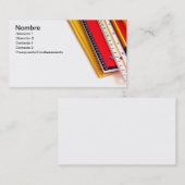 School 名刺 (正面/裏面)