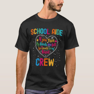 School Aide Crew Appreciation Week Back to School Tシャツ