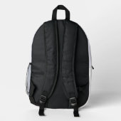 School backpack  プリントバックパック (裏面)