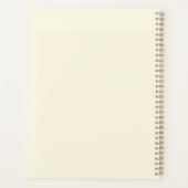 School Bookkeeper Colorful Planner プランナー手帳 (裏面)