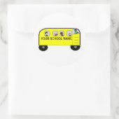 SCHOOL BUS – あなたの学校の製品 – ステッカー (バッグ)