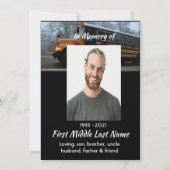 School Bus Driver Celebration of Life Service 招待状 (正面)