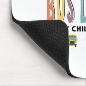 School Bus Driver Child Left Behind Retirement Gif マウスパッド (コーナー)
