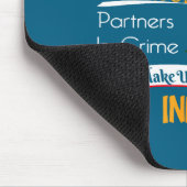 School Bus Driver Ies  マウスパッド (コーナー)