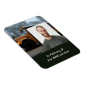 School Bus Driver Memorial Keepsake  マグネット (右側)
