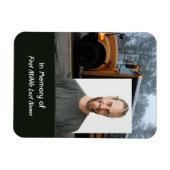 School Bus Driver Memorial Keepsake  マグネット (横)
