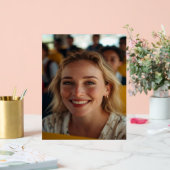 School Bus Driver Photo Customize アクリルサイン (ウェディング)