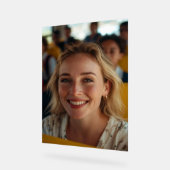 School Bus Driver Photo Customize アクリルサイン (傾斜)