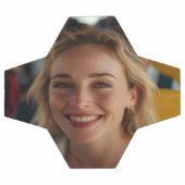 School Bus Driver Photo Customize サッカーボール (フラット)