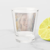 School Bus Driver Photo Customize ショットグラス (裏面)