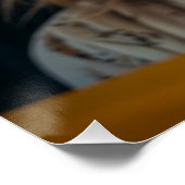 School Bus Driver Photo Customize ポスター (コーナー)