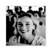 School Bus Driver Photo Customize ラバースタンプ (インプリント)