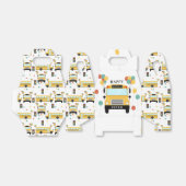 School Bus Kids Birthday Party フェイバーボックス (折り畳みなし)
