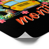 School Bus Monitor School Bus Driver Back To Schoo ポスター (角)