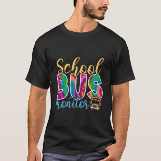 School Bus Monitor Tシャツ