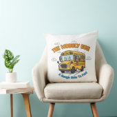 School Bus Nursery Decor-The Wobbly Bus クッション (椅子)